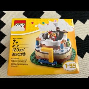 LEGO birthday decoration cake set 40153
